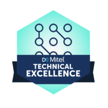 Mitel Badge - Technical Excellence